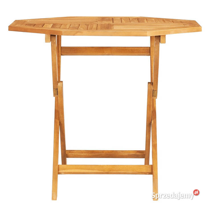 Składany stolik ogrodowy 85x85x76 lite drewno Warszawa