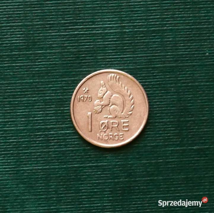 Norwegia 1 ore 1970r śląskie Gliwice