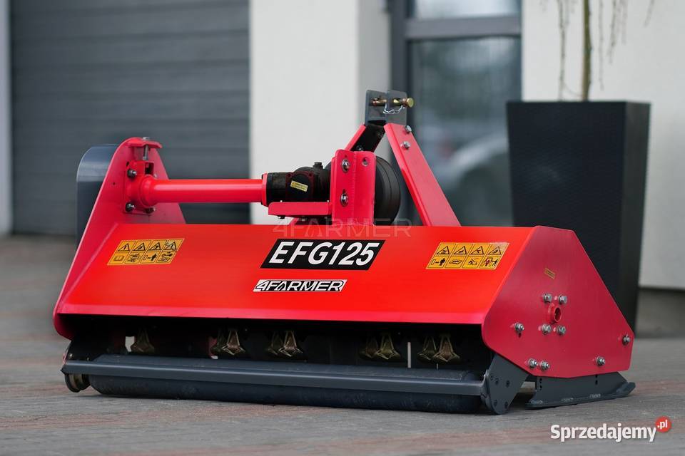 Kosiarka bijakowa EFG 115 4FARMER czerwona Tajęcina