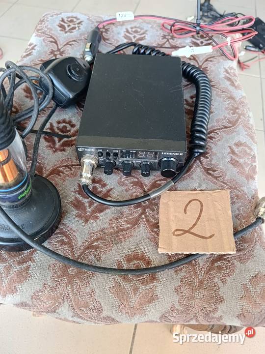 CB radio Mtech legend ll antena Prezident Kłudno