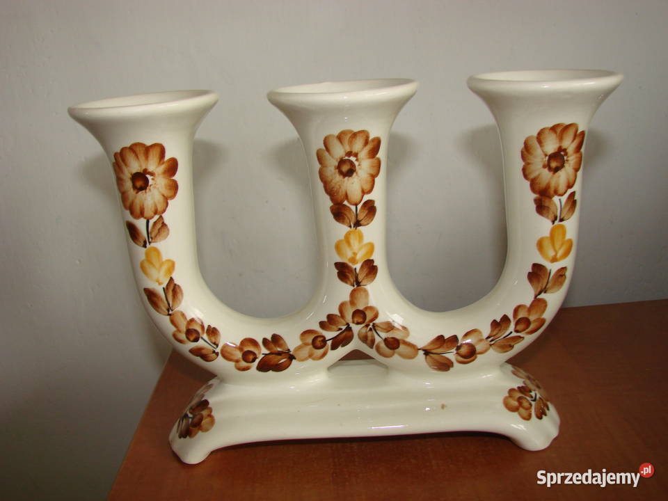 ZF Koło fajansowy świecznik 3 raminny Pozostałe