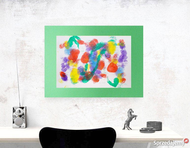 kolory abstrakcja grafika do pokoju abstrakcja mazowieckie Płock