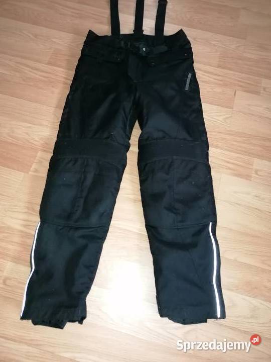 BASIC spodnie motocyklowe z szelkami i Warszawa