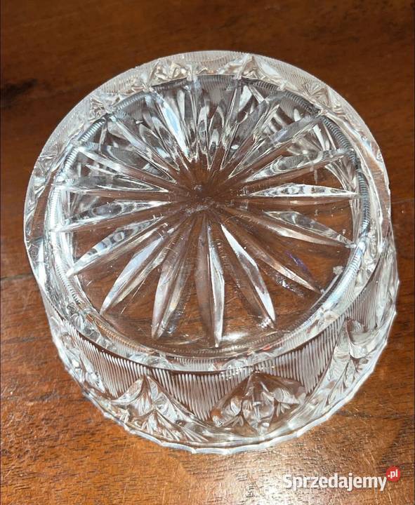 Kryształowa miseczka do deserów słodyczy dipów Gdańsk