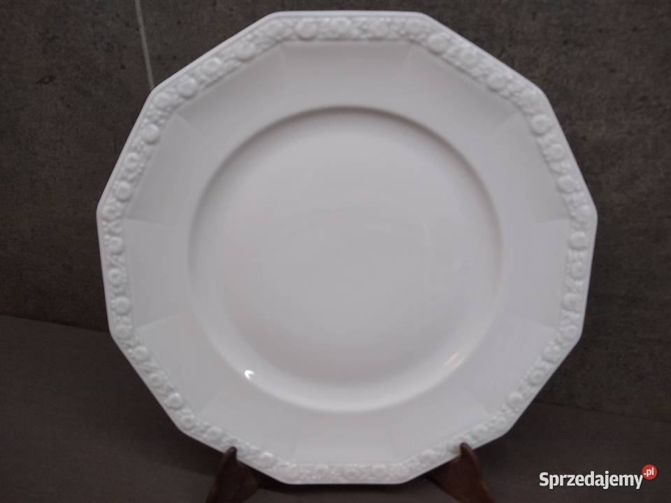 Podtalerz platzteller Rosenthal Biała Maria 31 Porcelana i szkło Kalisz