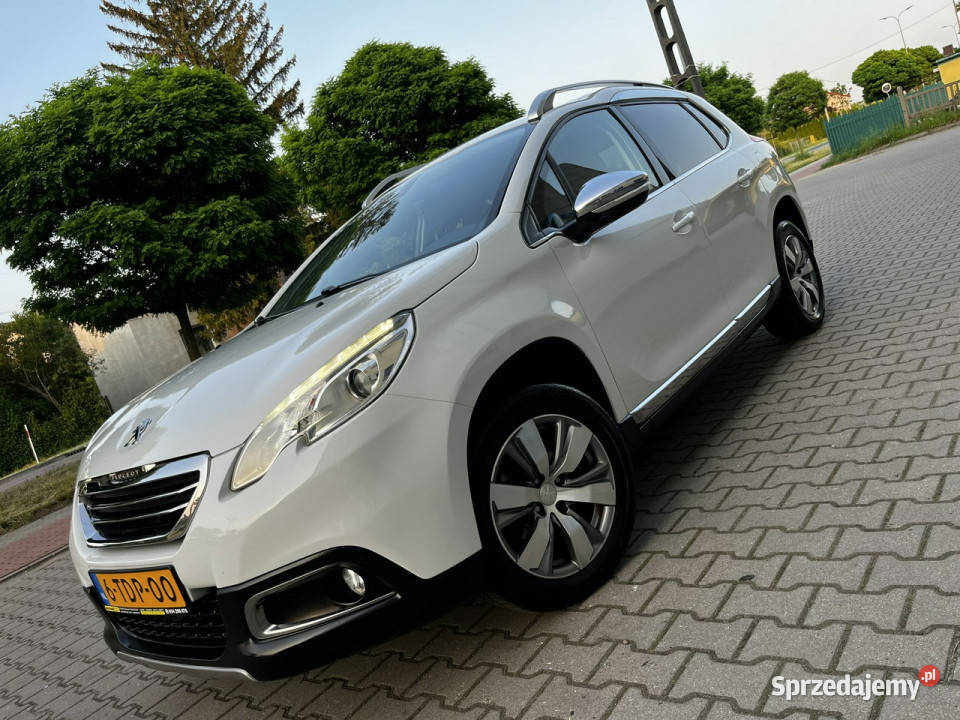 Peugeot 2008 Peugeot 2008 16HDi 2014r LED kurtyny powietrzne