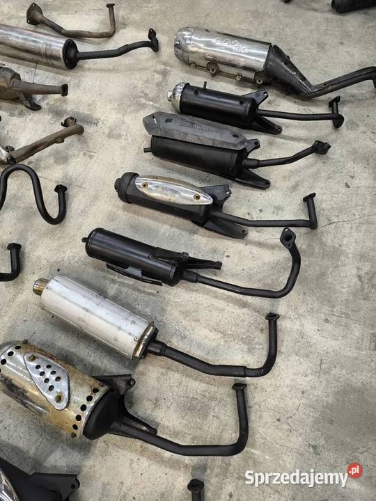 Tłumiki wydechy do skuterów 4T 2T Układ wydechowy Plecka Dąbrowa