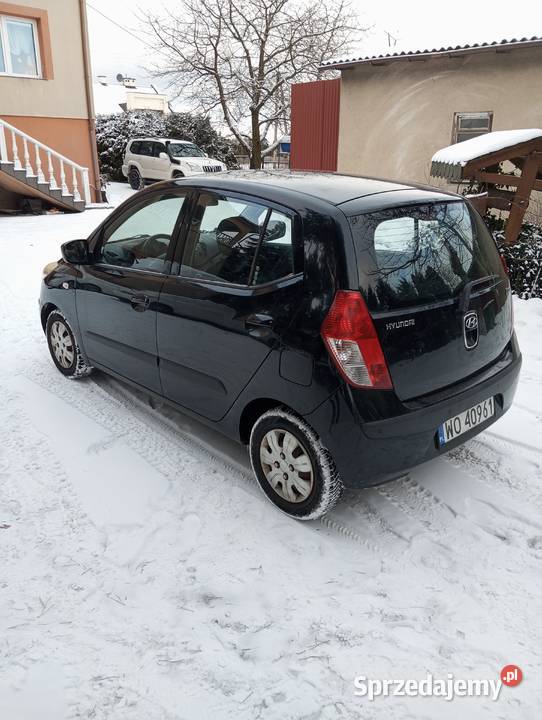 Hyundai i10 11benzyna welurowa tapicerka Leszczydół Stary