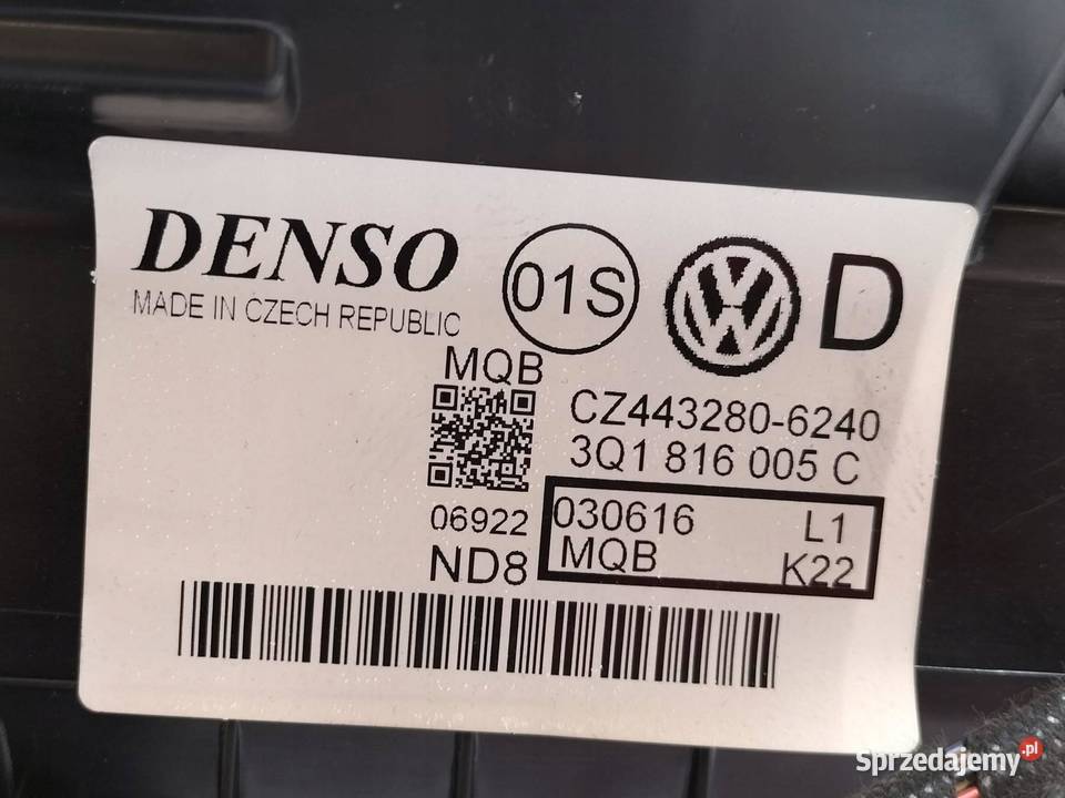 NAGRZEWNICA 3Q1816005C VW Volkswagen Passat VIII świętokrzyskie