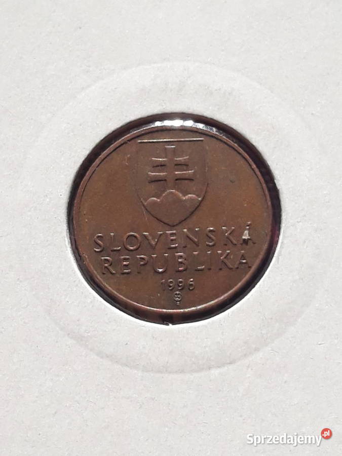 50 Halerzy Słowacja 1996 r mennicze