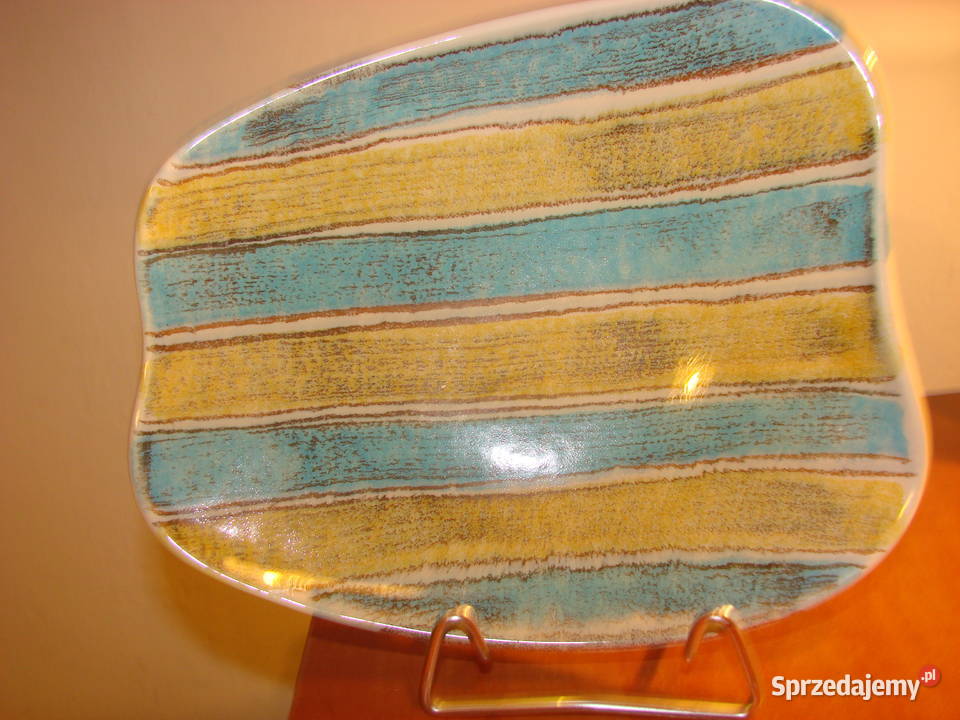 Strehla ceramiczna patera pomorskie Pruszcz Gdański