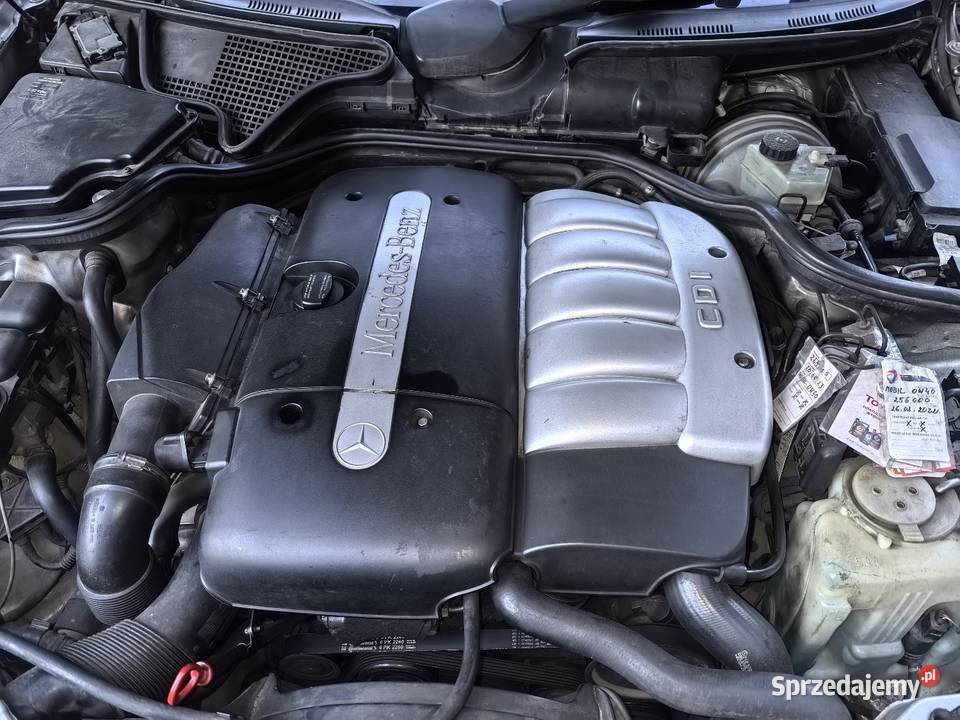 Mercedes w210 2000 diesel 27 Cdi 170 koni okular centralny zamek Ostrów Wielkopolski sprzedam