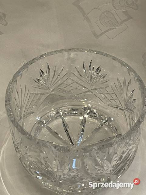 Kryształowa patera HSG Ząbkowice