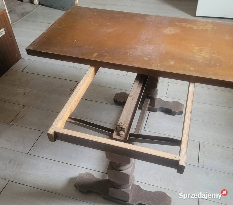 Ława stół rozkładany PRL mazowieckie Nadarzyn