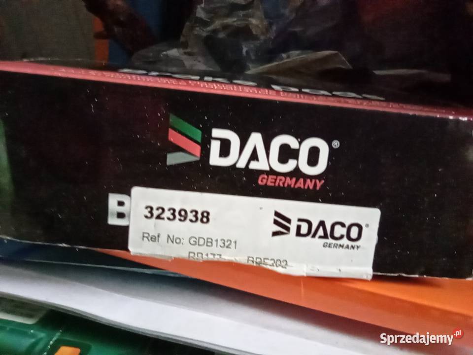 Klocki hamulcowe DACO 323938 KANGOO 98 PRZÓD