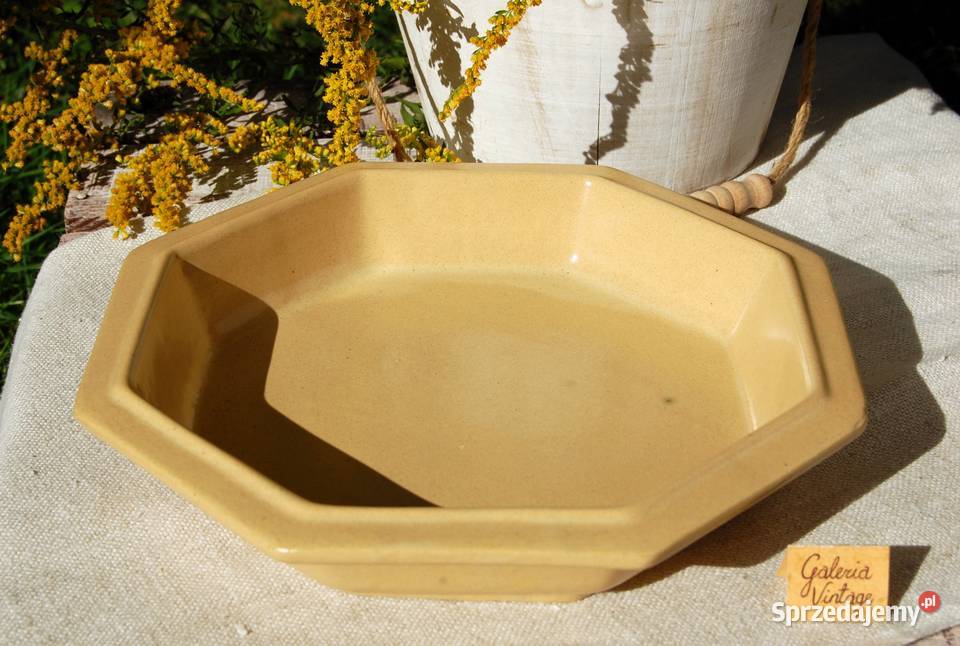 Ceramika kamionka Bolesławiec piasek patera Lublin