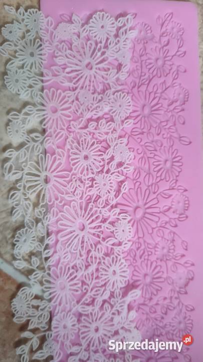 Forma foremka silikonowa koronka koronkowa Tarnowskie Góry