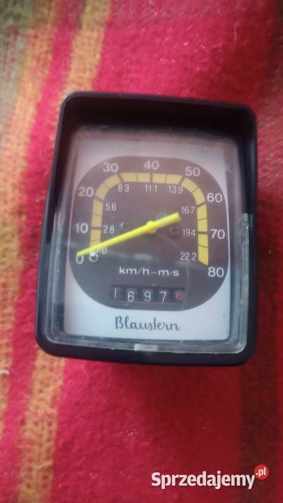 Stary niemiecki licznik rowerowy BlausternPRL Szczebrzeszyn