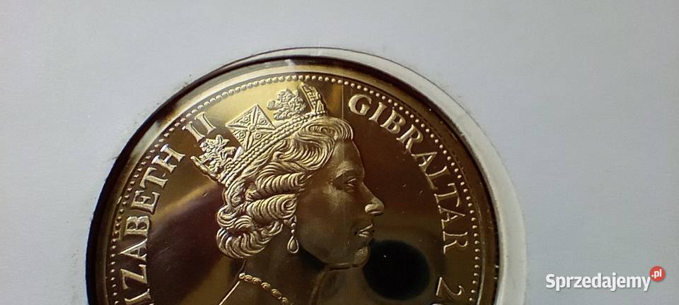 Stare monety 1 korona 2006 Gibraltar stan