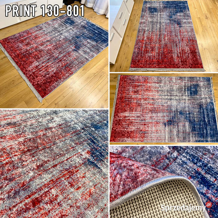 NOWOCZESNY DYWAN 130X190 PRINT 130801 CIENKI podlaskie