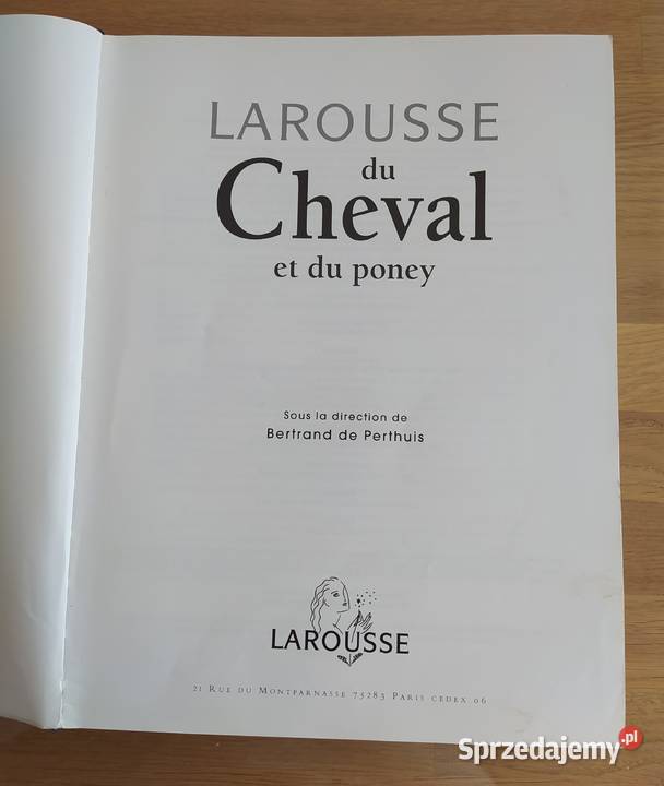 Konie i kucyki Larousse Bertrand de Perthuis podlaskie Hajnówka sprzedam