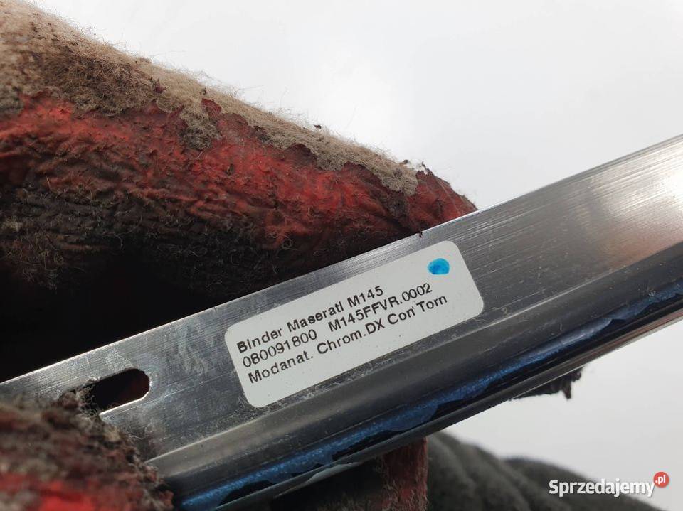 DEKOR LISTWA MASERATI GRANTURISMO MC Sport Line kujawsko-pomorskie Lipno sprzedam