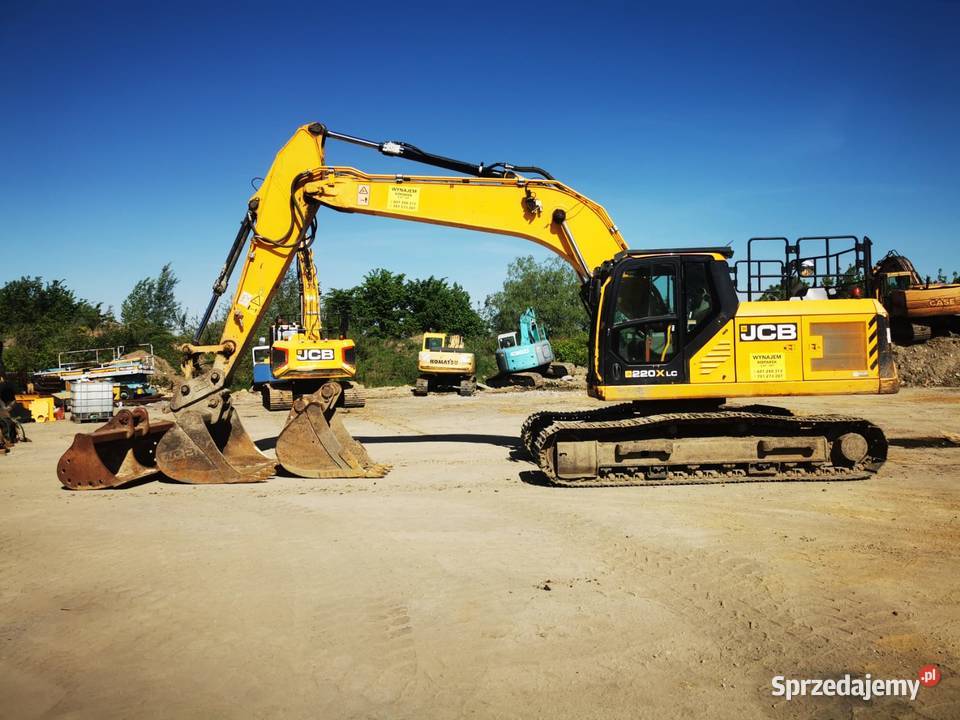 Koparka gąsienicowa JCB 220 X Nowy model śląskie Cieszyn sprzedam
