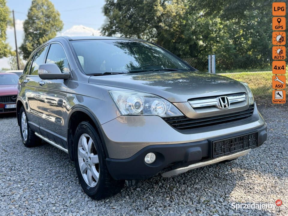 Honda CRV 20 150 lift 4x4 executive bez rdzy LPG gniazdo AUX Łodygowice