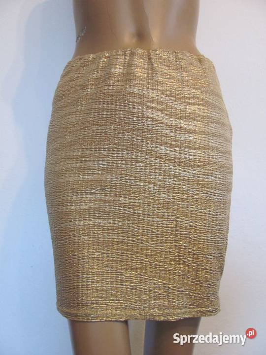 złota spódnica na gumce r40 Zamość