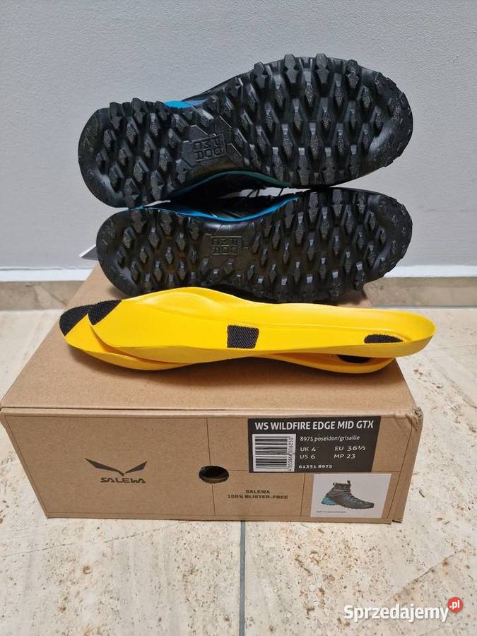 Buty Górskie wysokie Saleva 3613 niebieski Żywiec