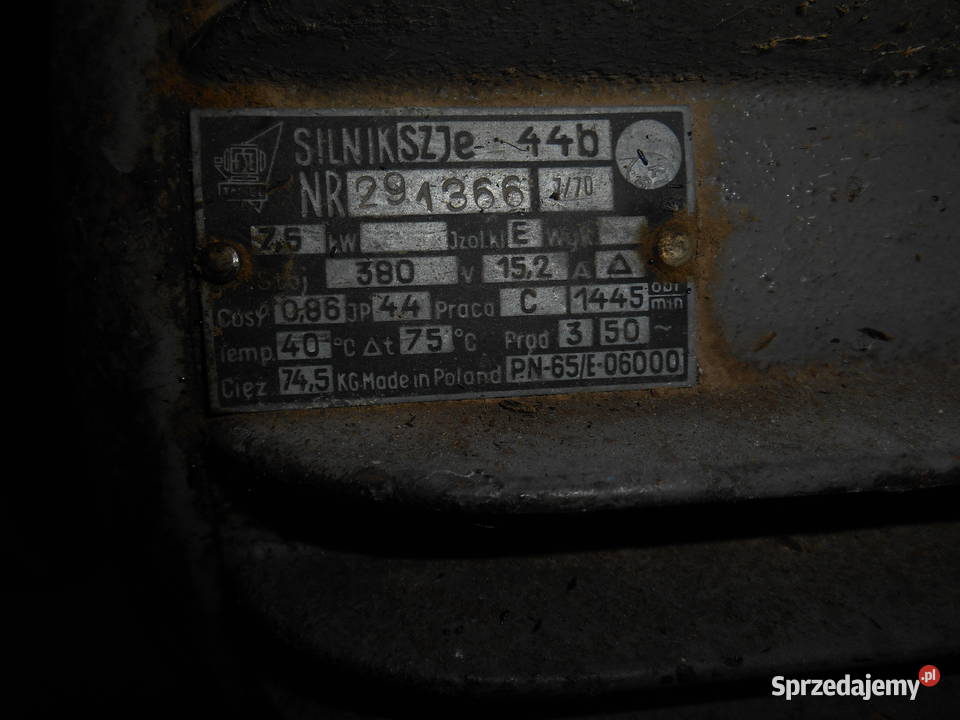 Silnik 75kv Nowa Dęba