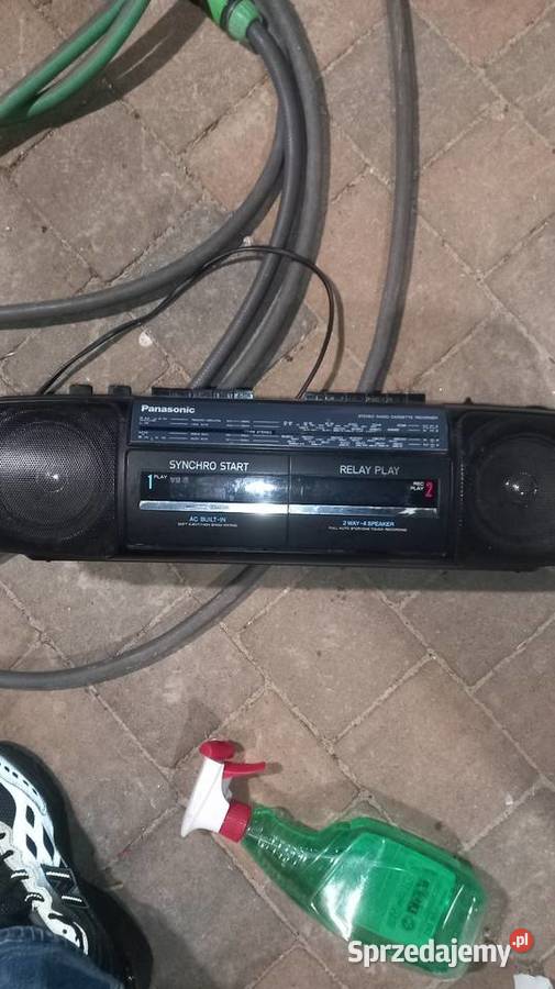 Radiomagnetofon Panasonic RXFT 500 Kórnik