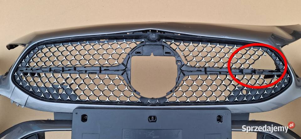 MERCEDES AKLASA W177 LIFT AMG ZDERZAK PRZÓD Zderzaki Bieleń