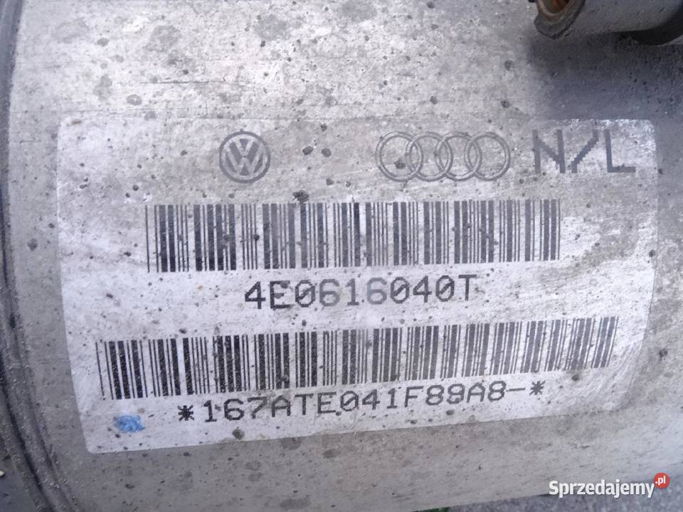 AUDI A8 D3 0307 AMORTYZATOR PRZOD 4E0616040T Przemęt