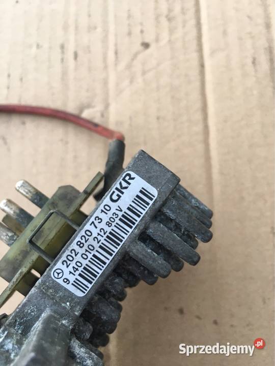 Rezystor opornik dmuchawy Mercedes W210 Pozostałe Chojnice