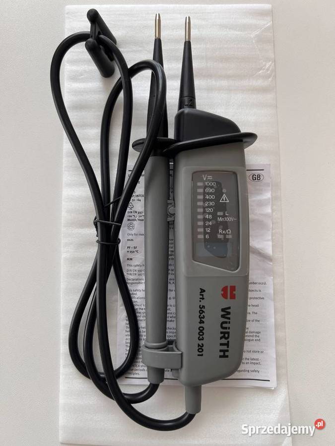 Miernik tester dwubiegunowy Wurth Elmo Duo plus
