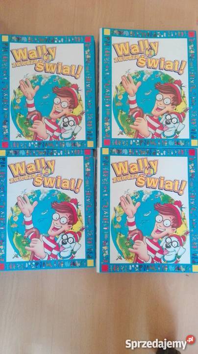Wally zwiedza świat 4 segregatory Wrocław