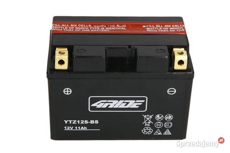 Akumulator motocyklowy 4 RIDE YTZ12SBS 12V 11Ah Wrocław