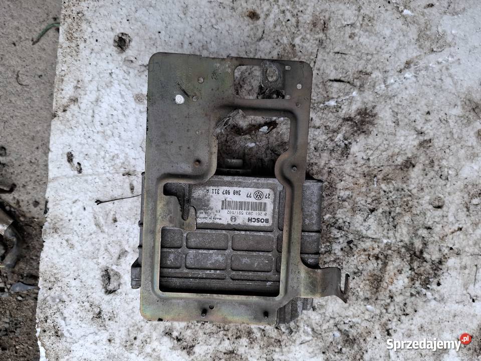 Komputer Sterownik Silnika Volkswagen Golf III 3 lubelskie Wisznice