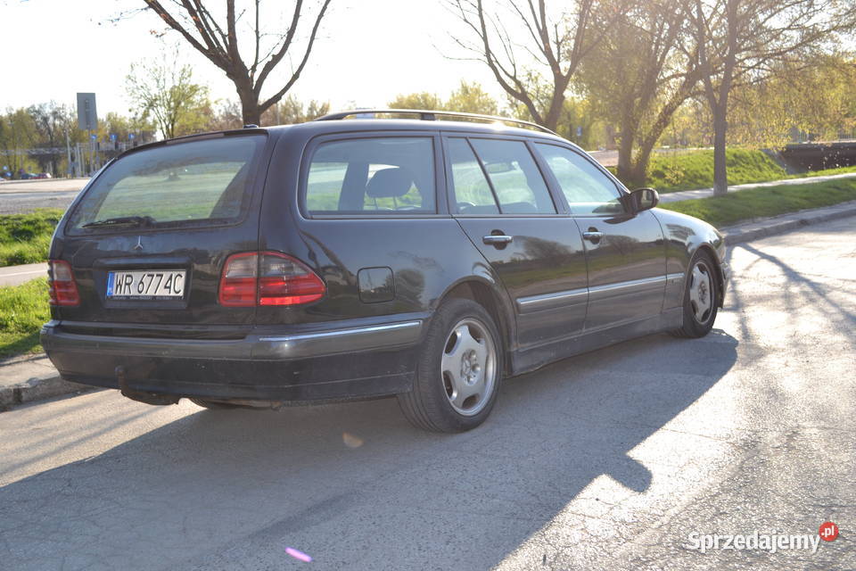 MERCEDES E 320 CDI W210 KOMBI ELEGANCE relingi dachowe mazowieckie Radom