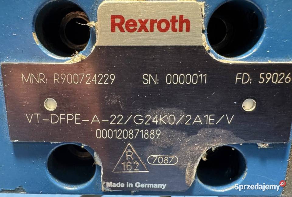 Rexroth VT DFPE A 22 G24K0 2A1E V Rexroth Poznań