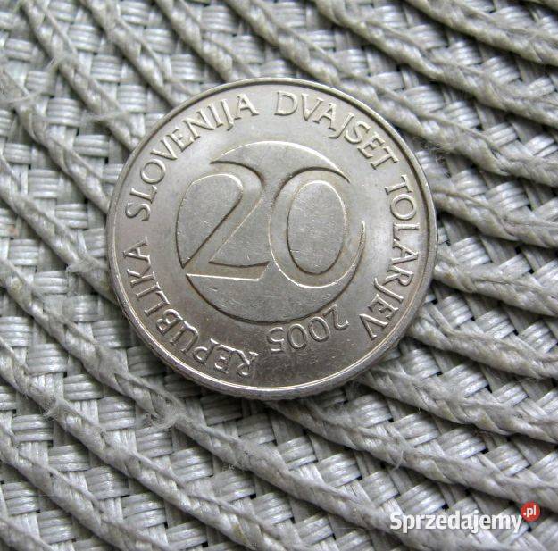 Słowenia 20 Tolarów 2005r Kalisz