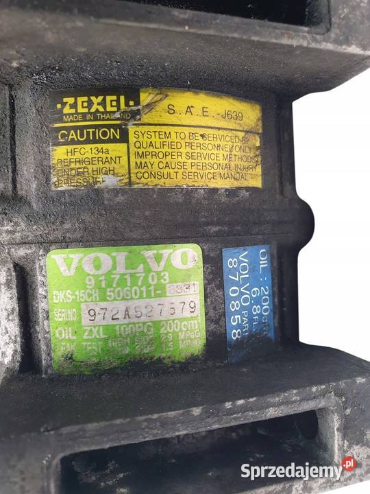 KOMPRESOR KLIMATYZACJI Volvo S60 S80 V70 20 T 24
