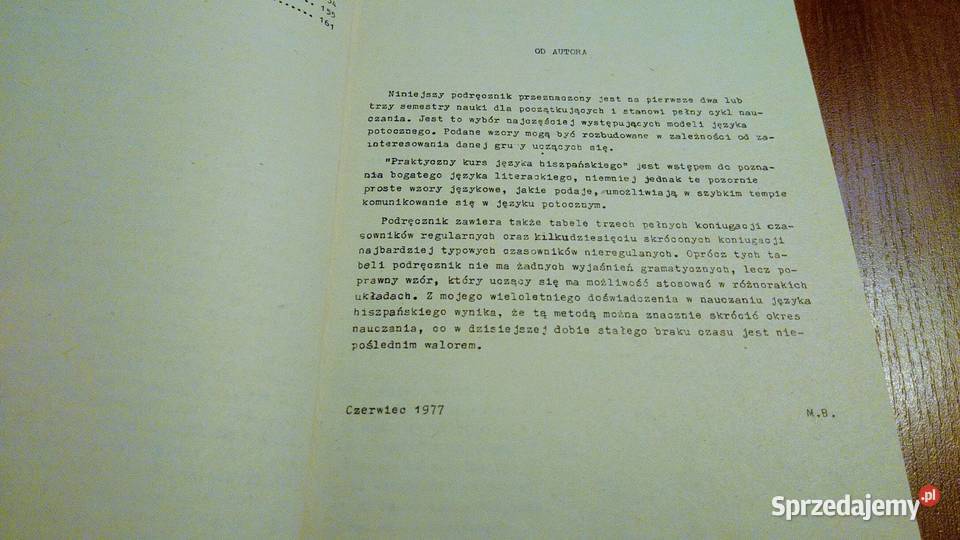 Praktyczny kurs języka hiszpańskiego Maurycy Gdańsk