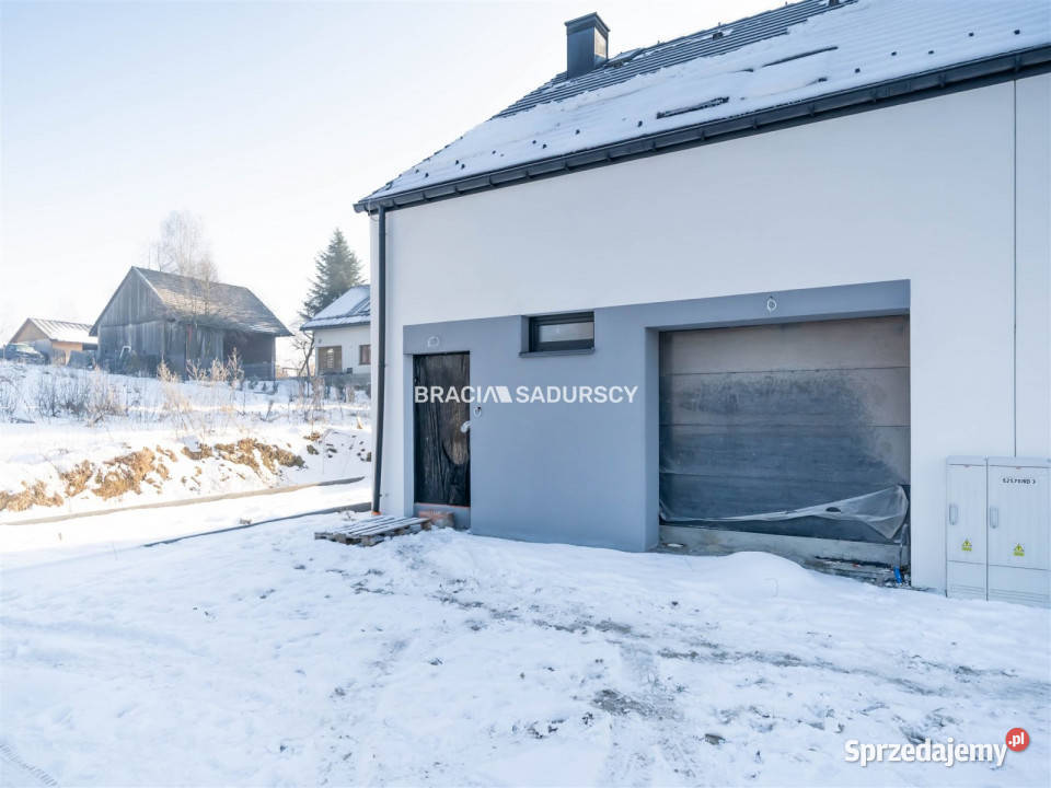 Dom bliźniak Radziszów Zadworze Górne 112m2 mieszkalny Sprzedaż małopolskie