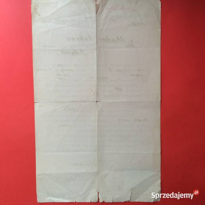 1850 Pismo Dot Mianowania Nauczyciela Lwów Szczecin