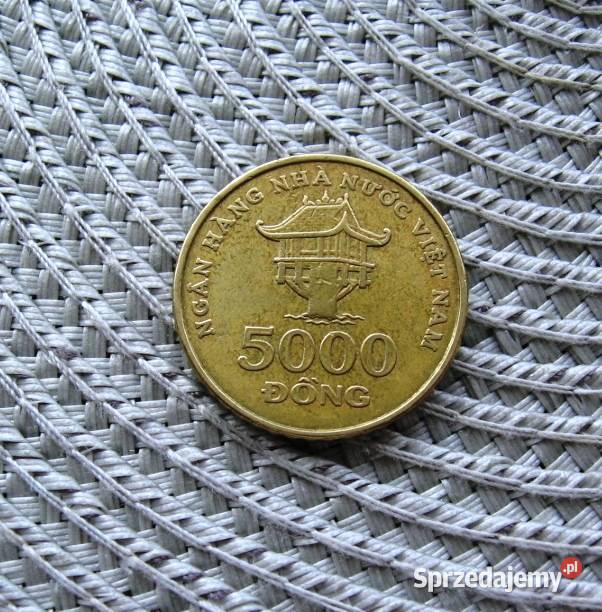 Wietnam 5000 Dong 2003r Kalisz sprzedam
