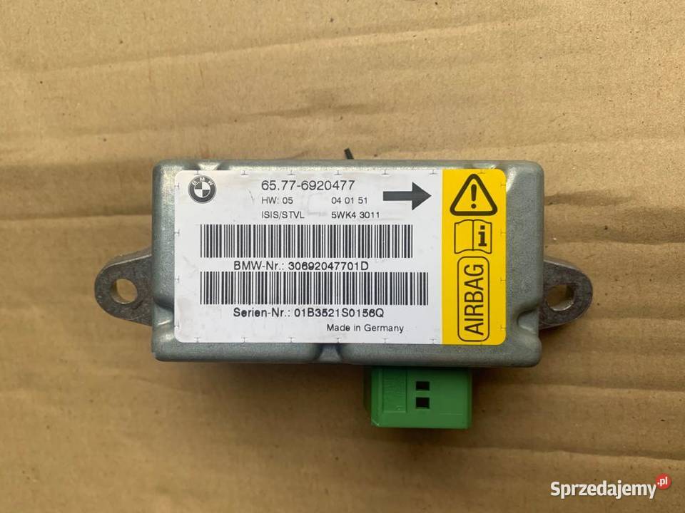 Moduł sensor airbag lewy bmw 7 e65 e66 Europa Szczecin