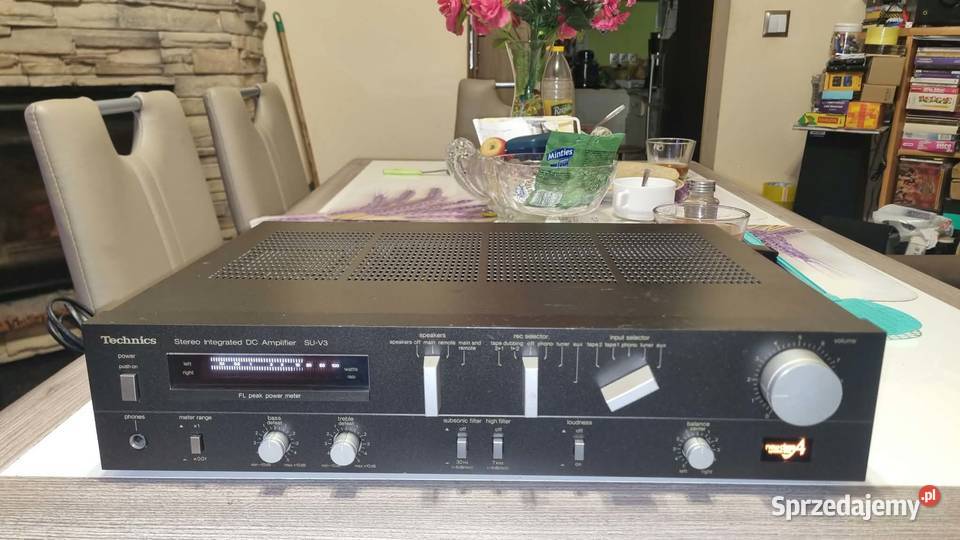 Wzmacniacz stereo Technics SUV3 2x40Watt 8ohm Warta