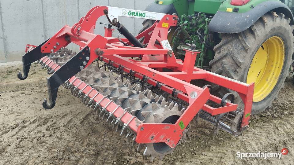 Agregat uprawowo siewny z hydropakiem Grano 3m nieuszkodzony Goszczanów